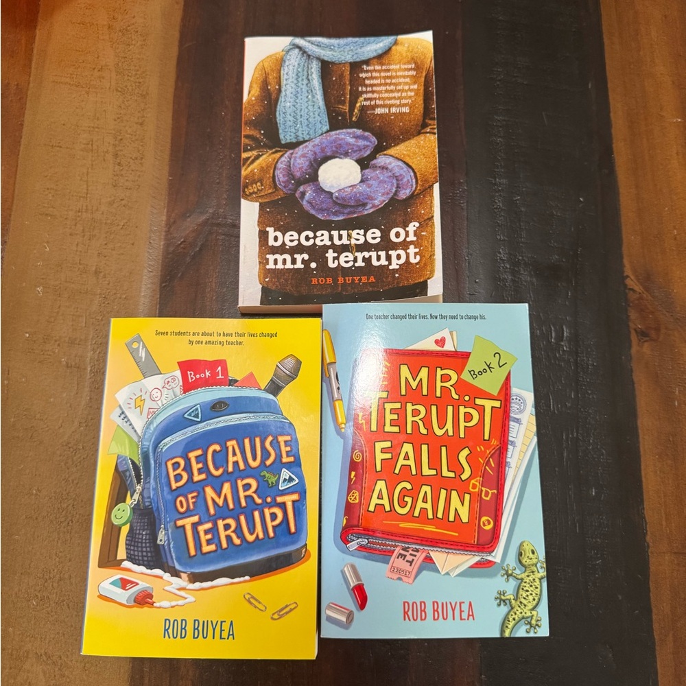 3 Mr. Terupt books